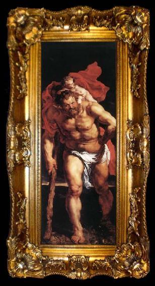 framed  RUBENS, Pieter Pauwel Descent from the Cross, ta009-2